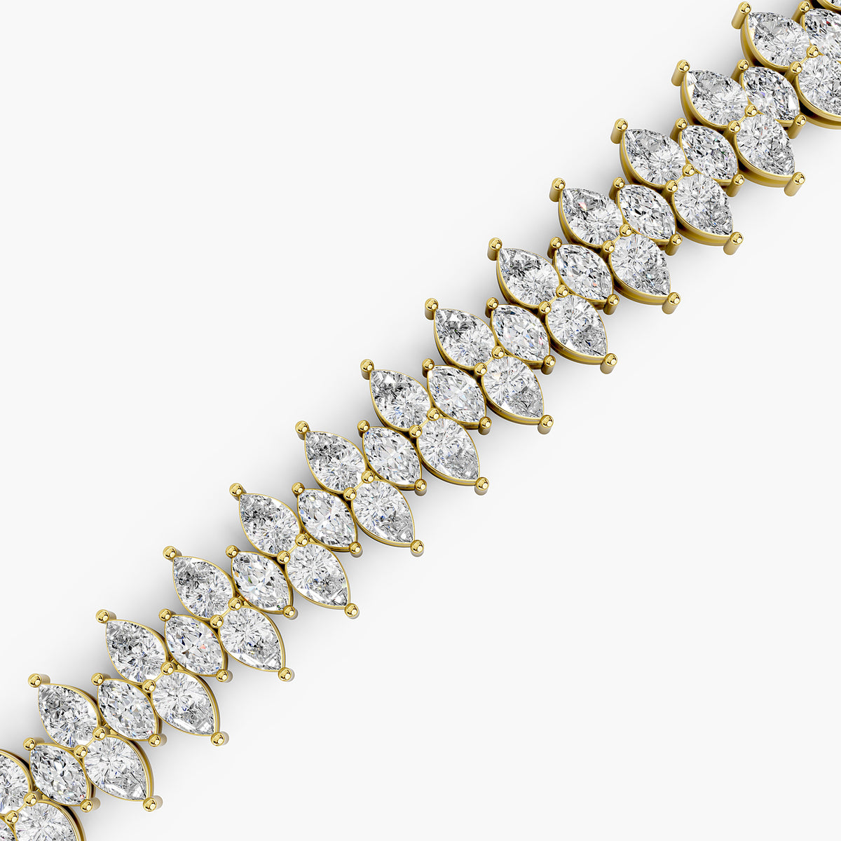 Mira Marquise Diamond Bracelet