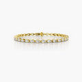Nadia Pear Diamond Tennis Bracelet