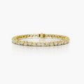 Carys Heart Diamond Tennis Bracelet