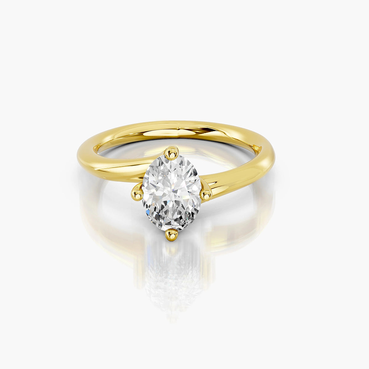 Meliora Oval Solitaire