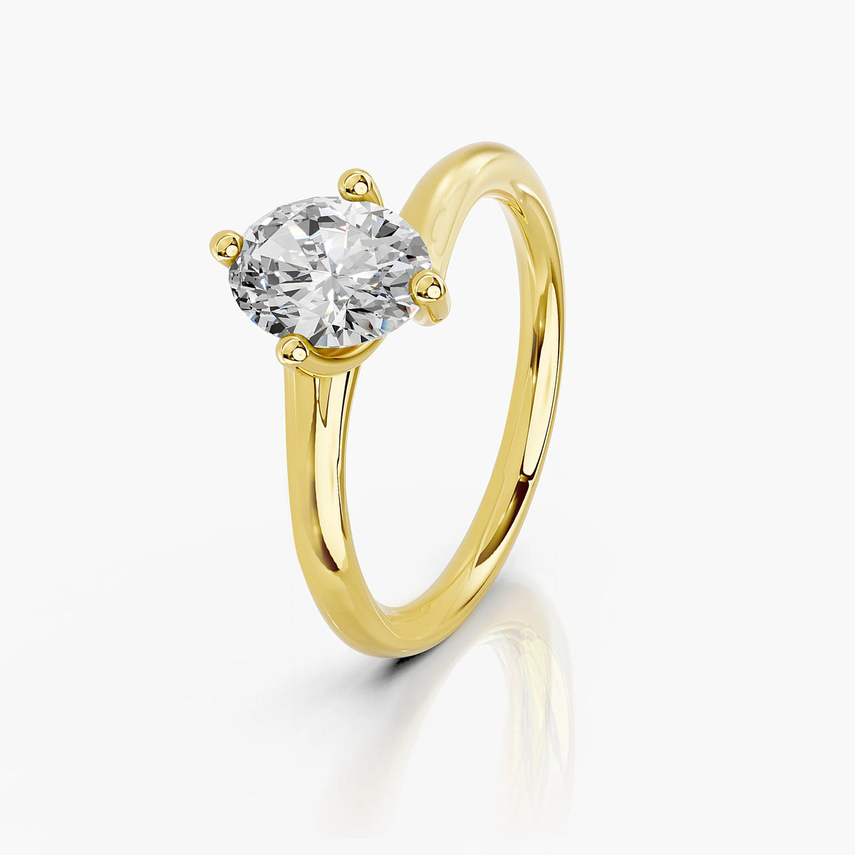 Meliora Oval Solitaire