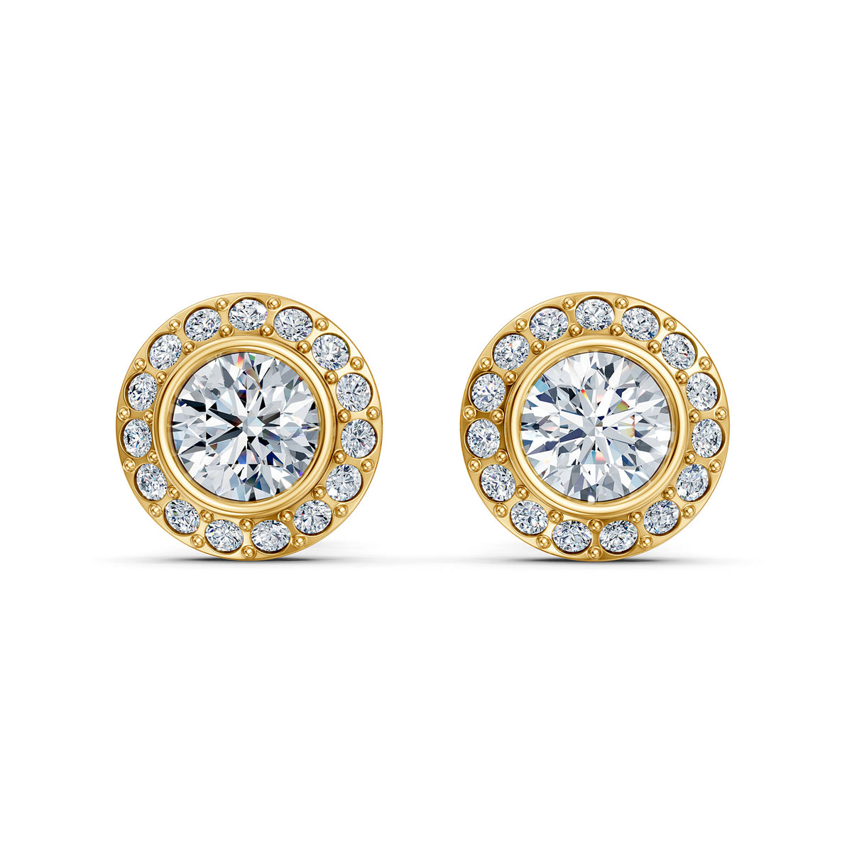 Aurelia Halo Earrings