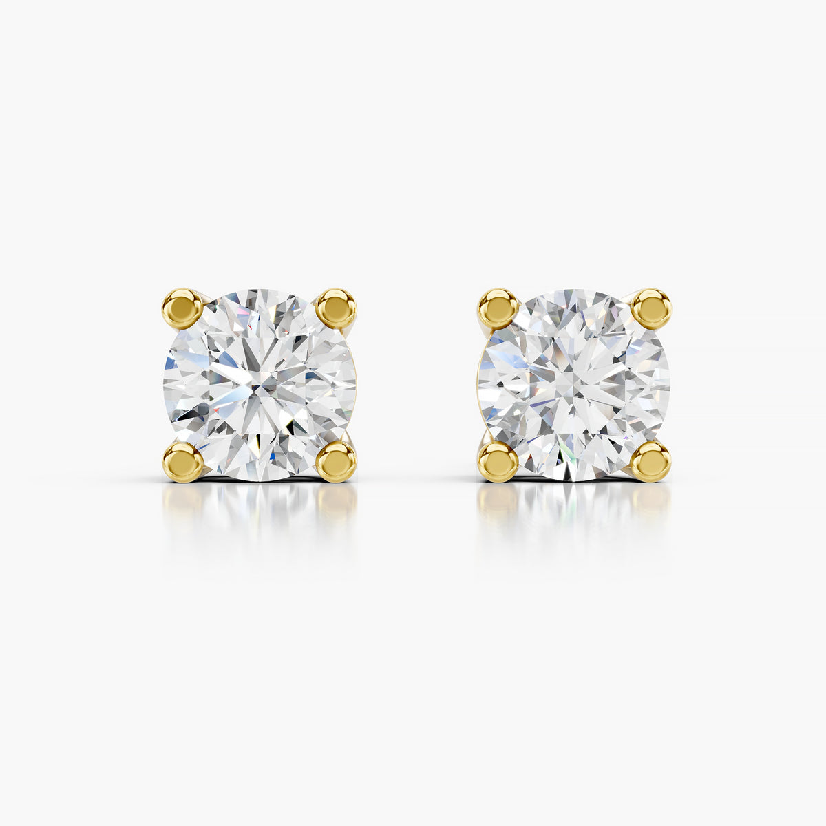 Classic Four-Prong Studs