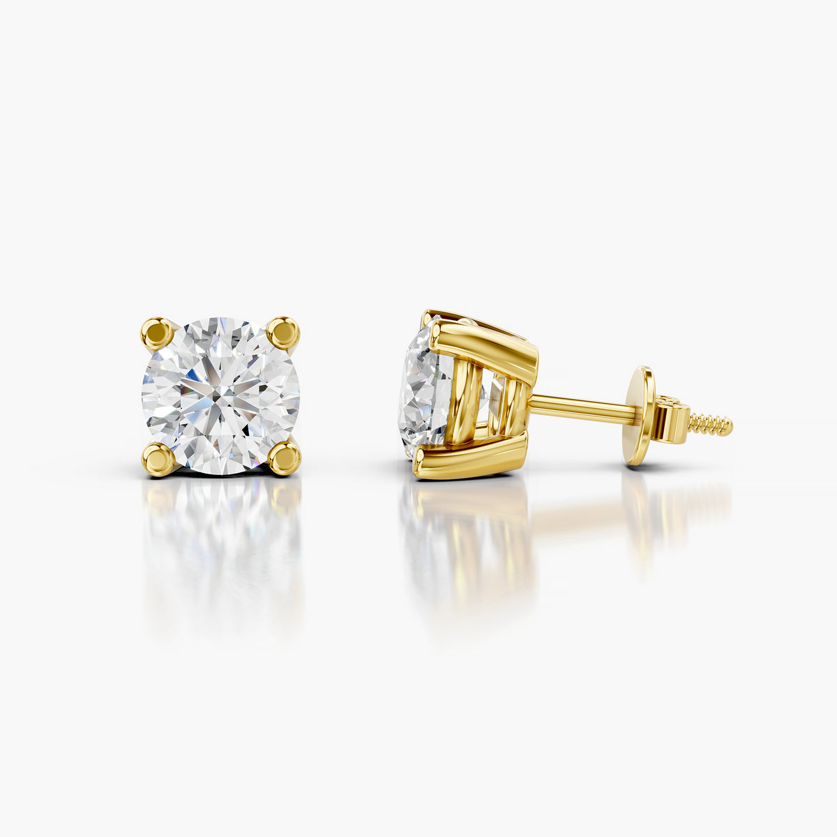 Classic Four-Prong Studs
