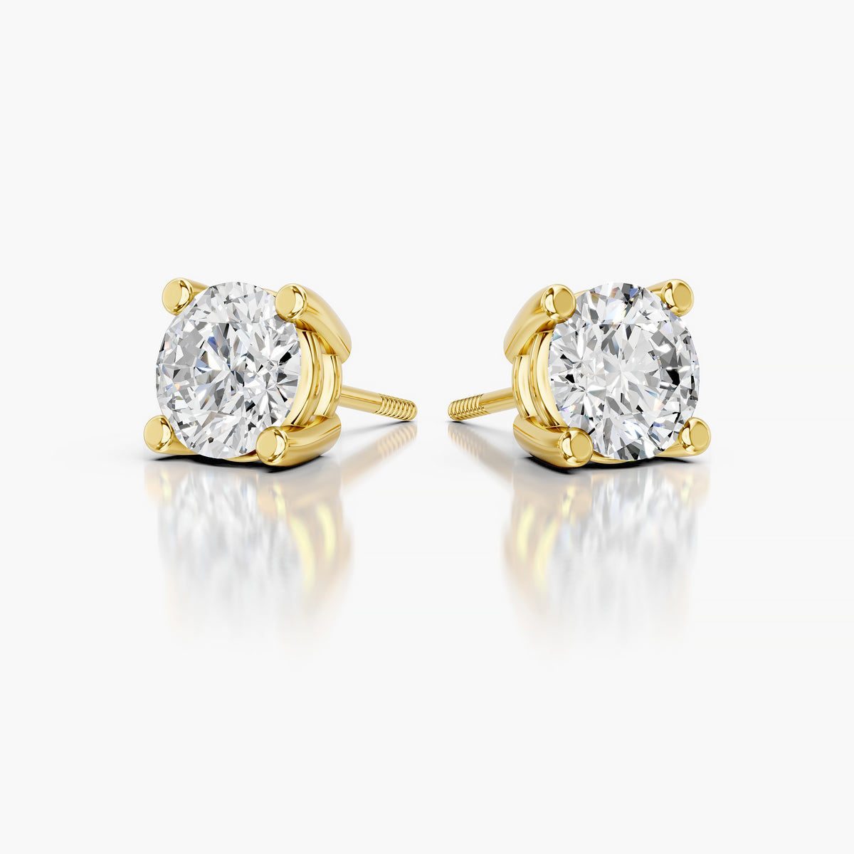 Classic Four-Prong Studs