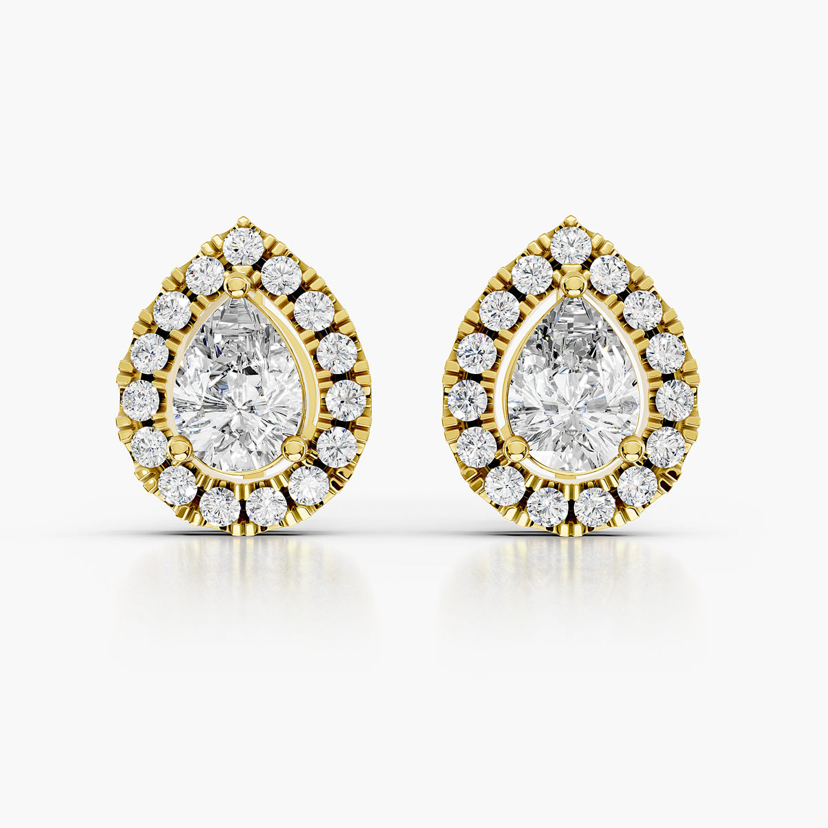 Caldorin Pear Studs