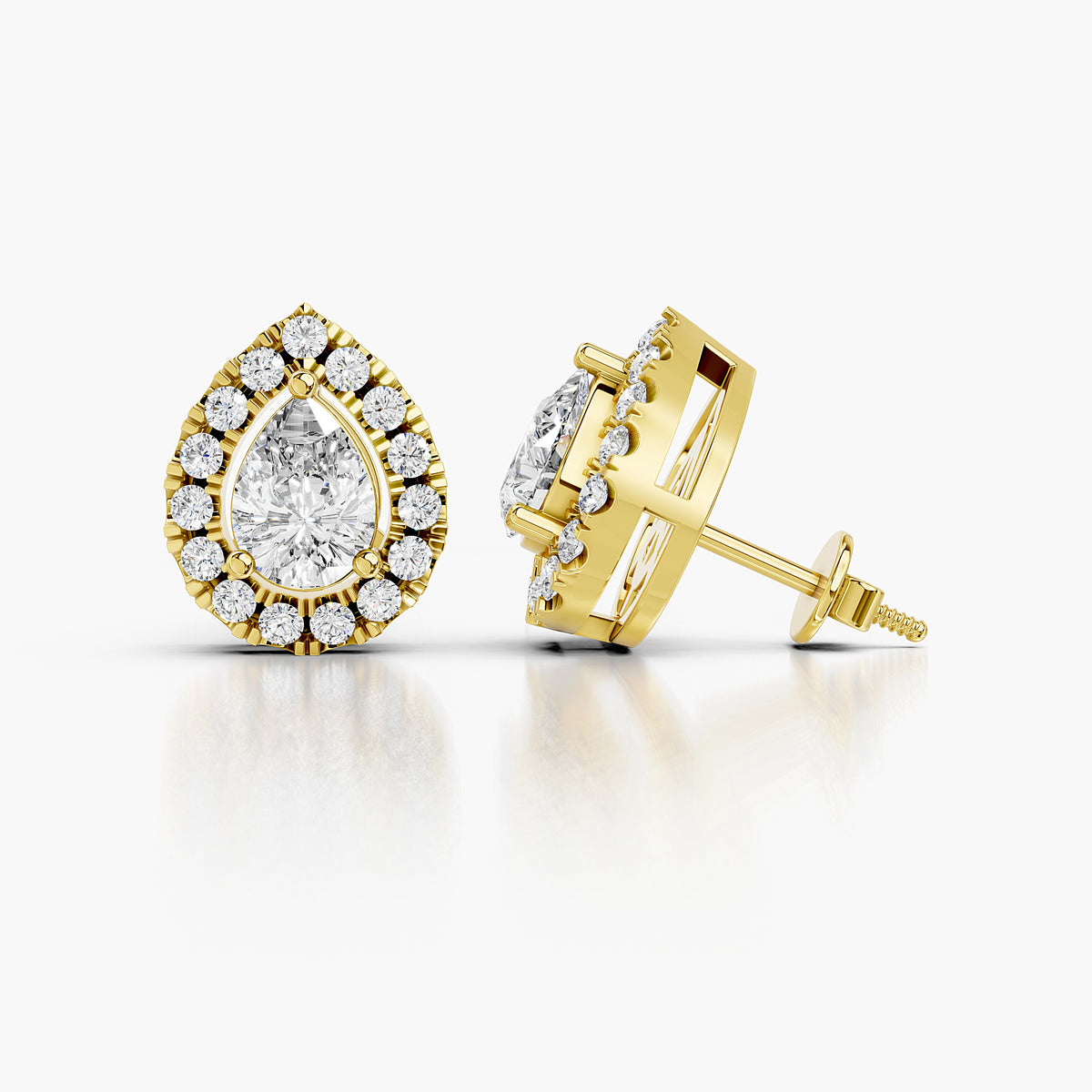 Caldorin Pear Studs