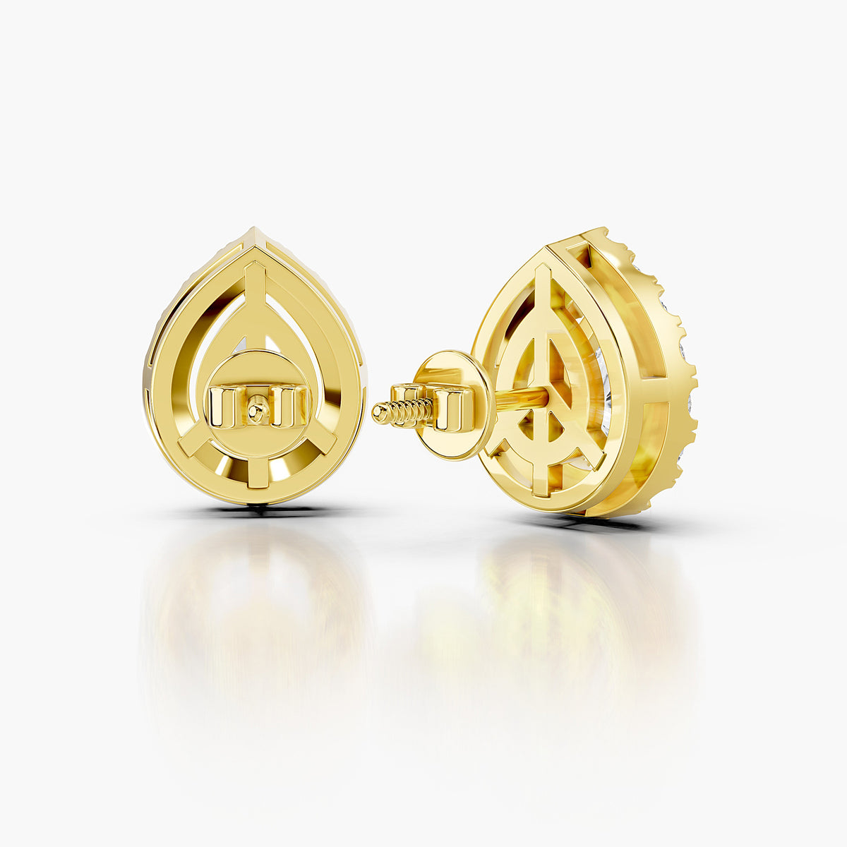 Caldorin Pear Studs