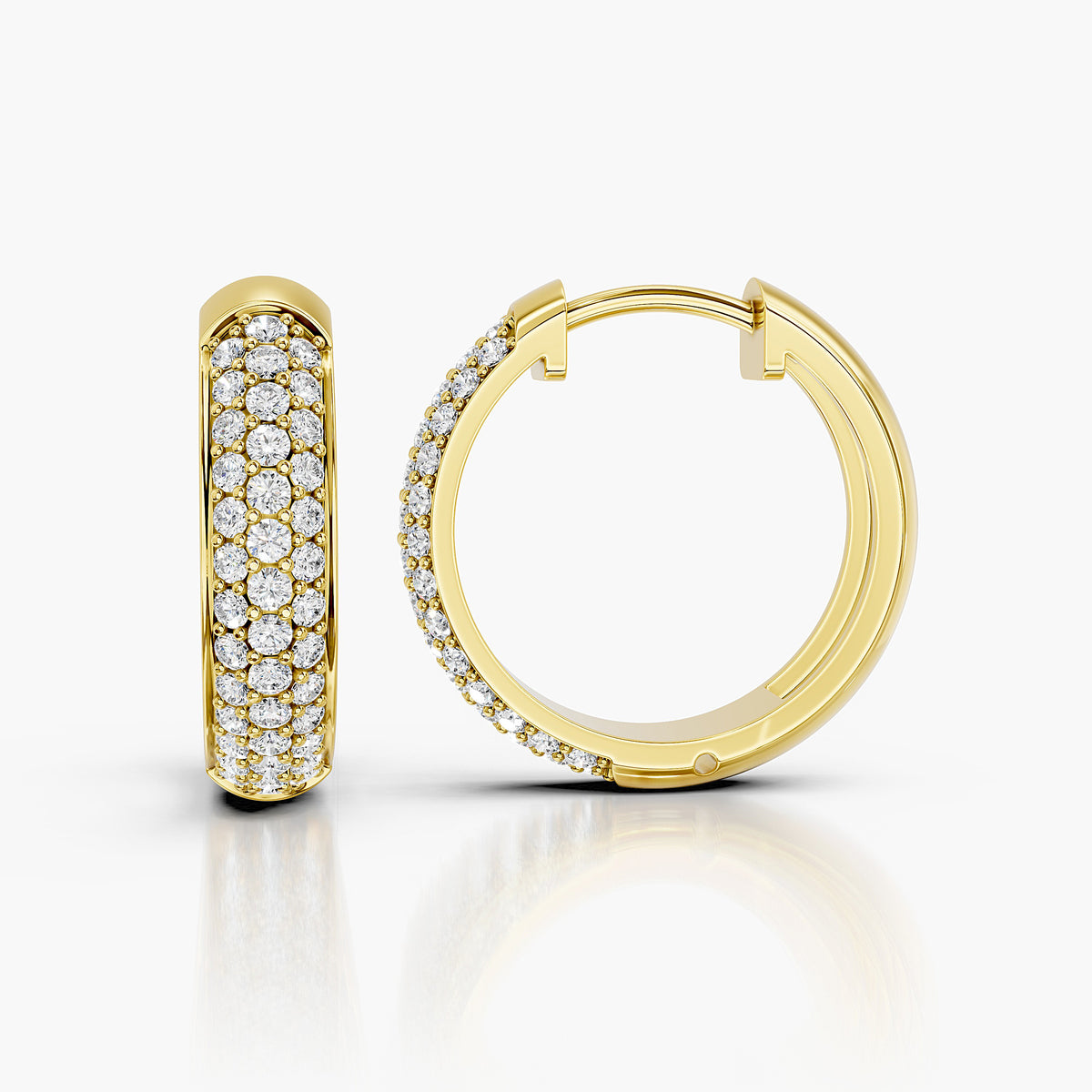 Avenzaire Diamond Hoops