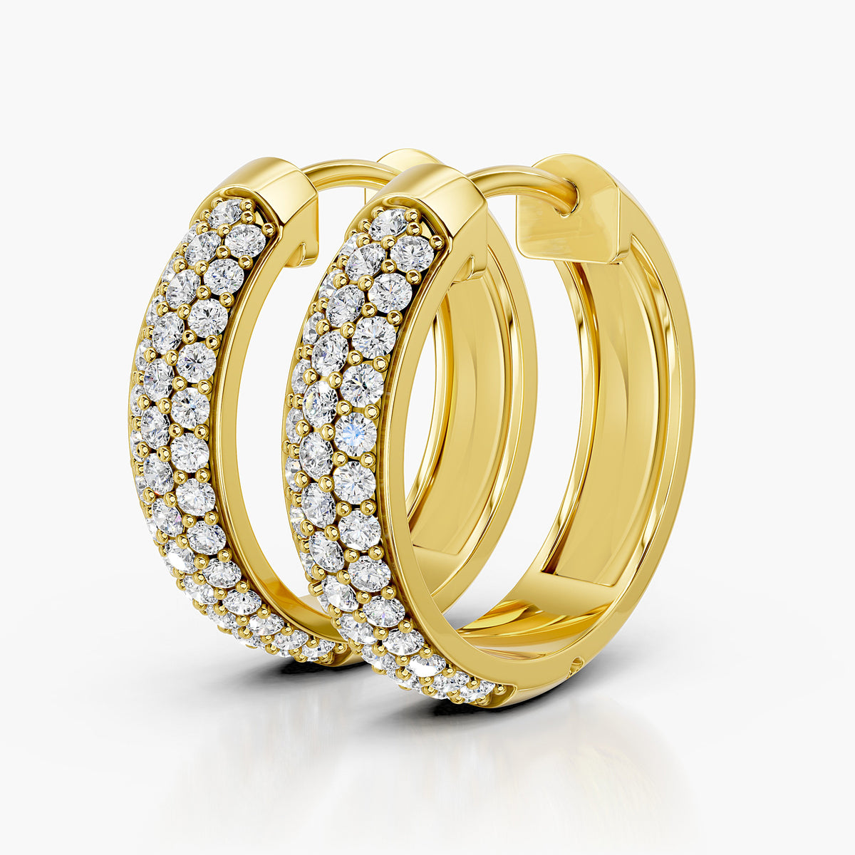 Avenzaire Diamond Hoops