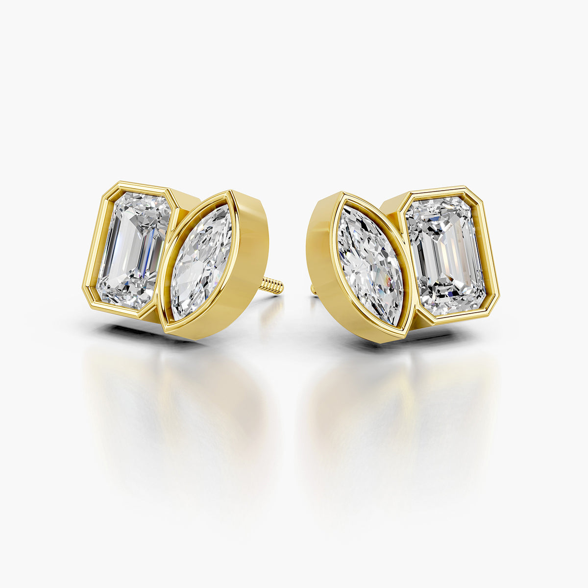 Elysia Duo Stud Earrings
