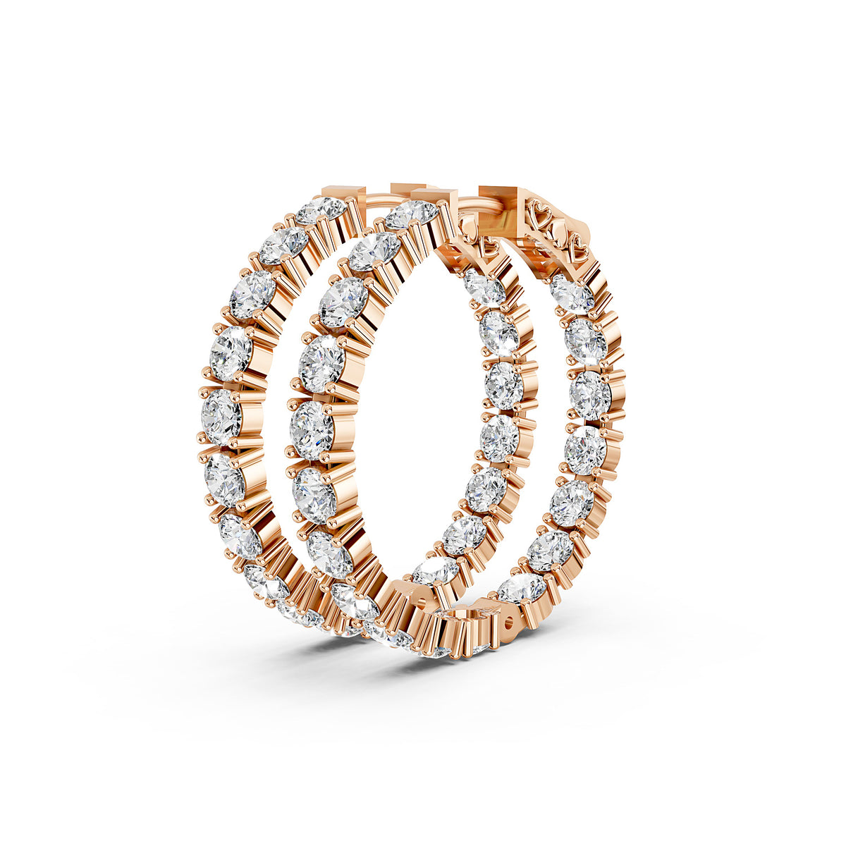 Oria Twin Pavé Hoop