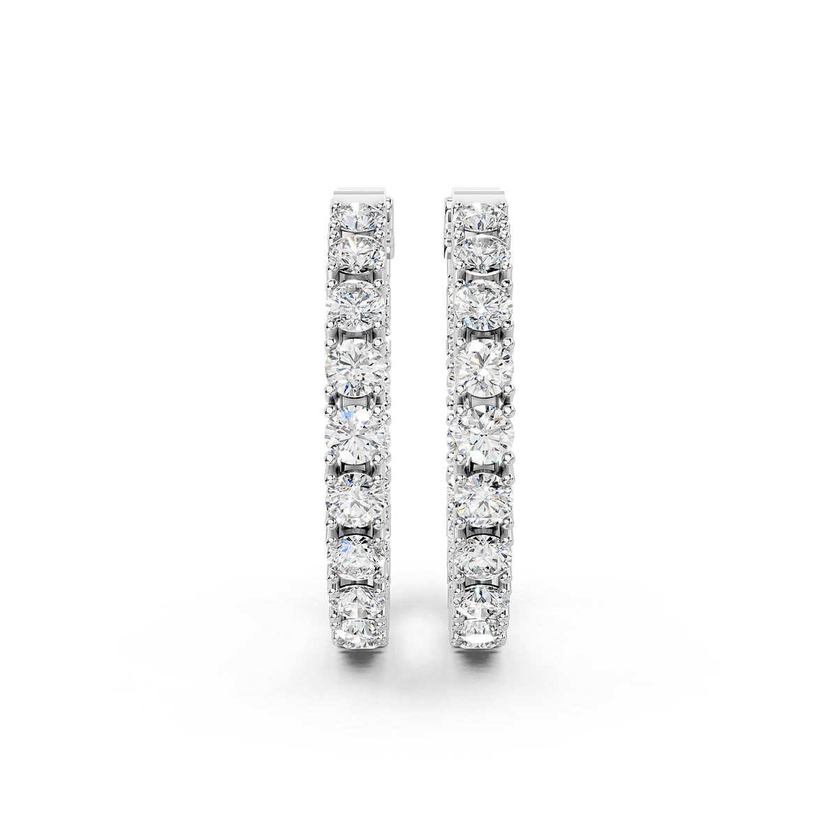 Oria Twin Pavé Hoop