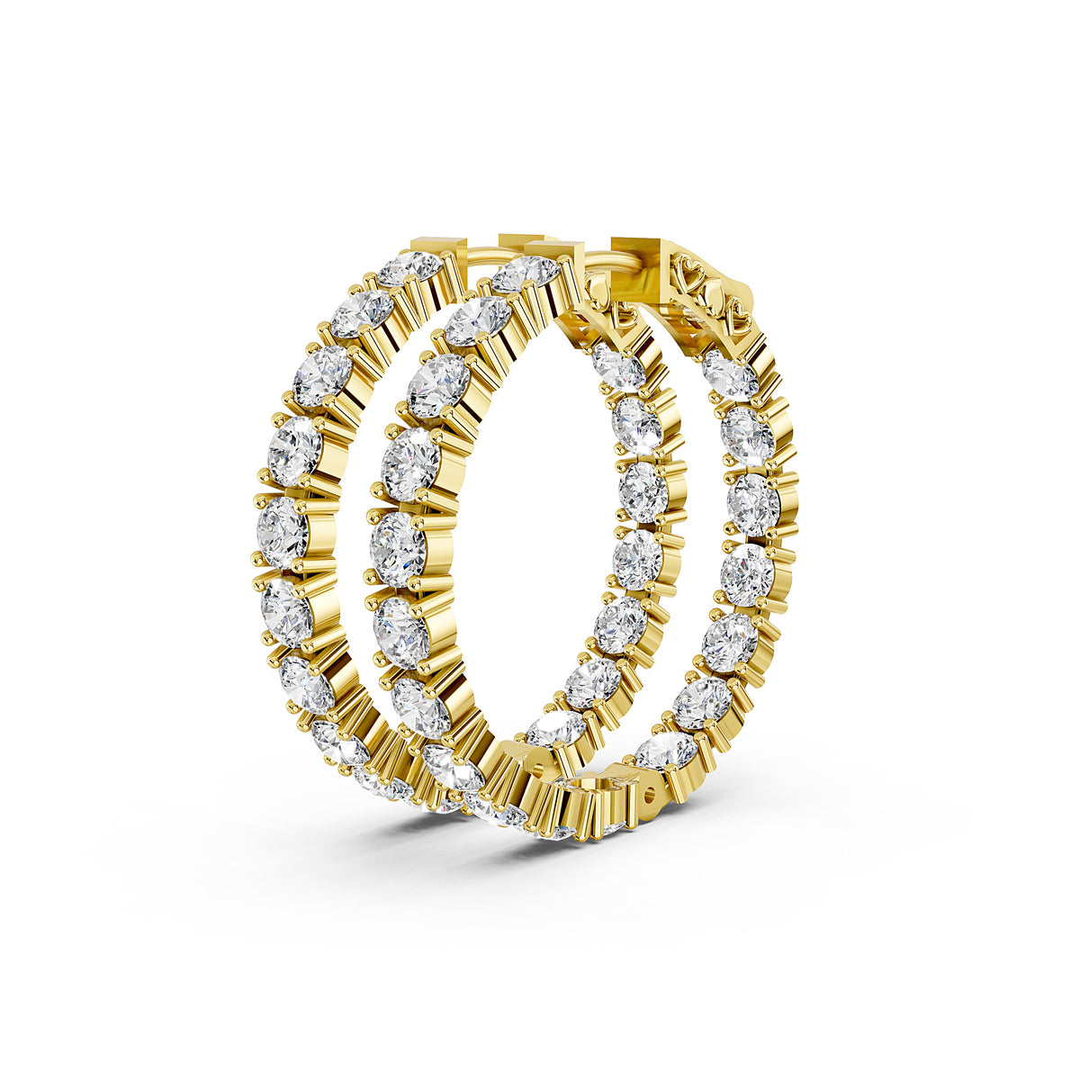 Oria Twin Pavé Hoop