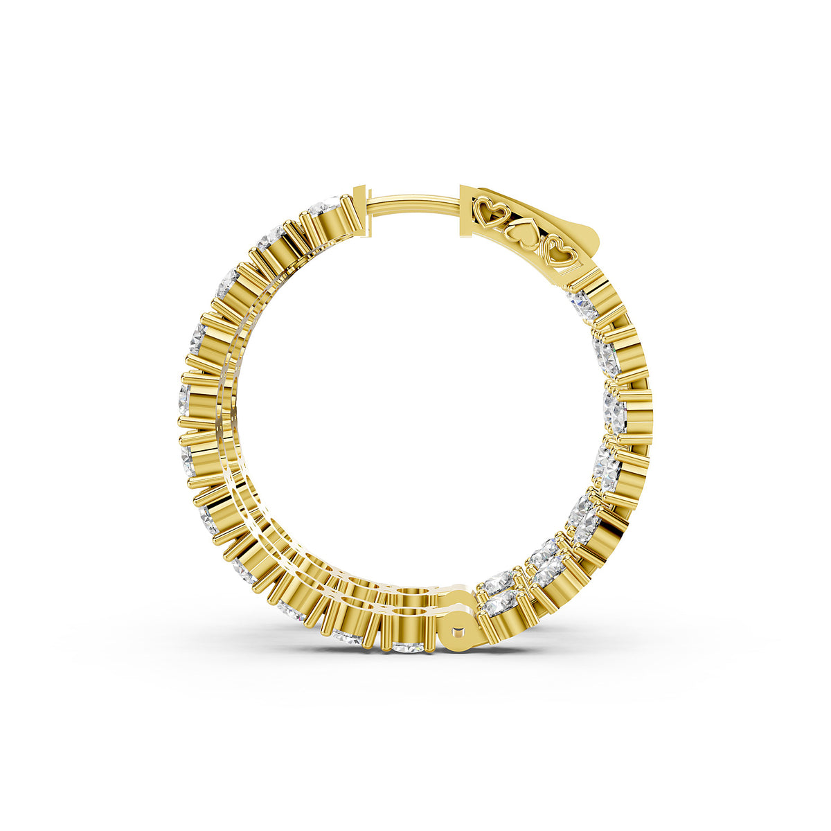 Oria Twin Pavé Hoop