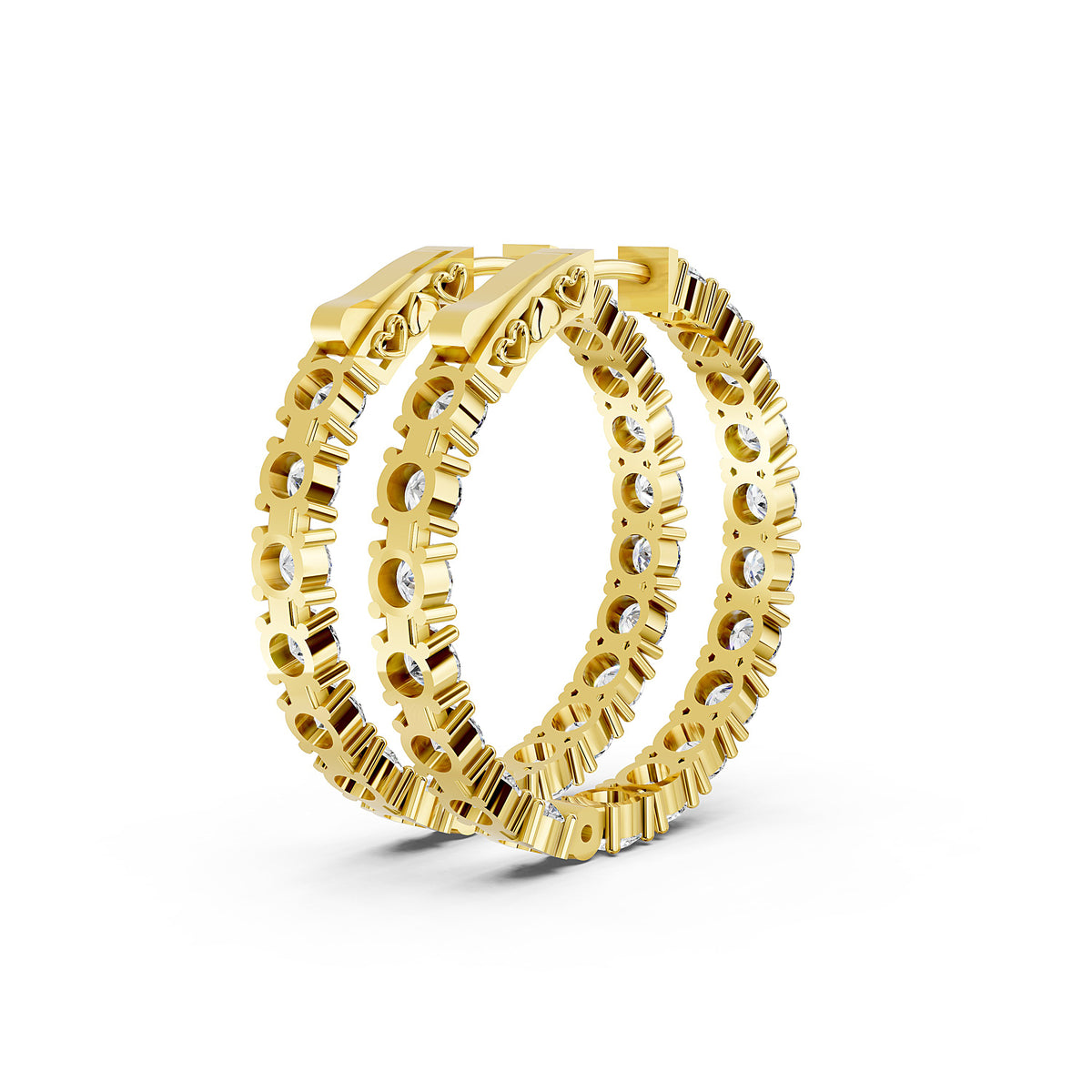 Oria Twin Pavé Hoop