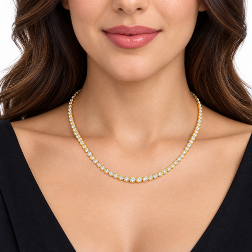 Aldridge Tennis Necklace