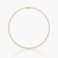 Allegra Double-Row Diamond Tennis Necklace