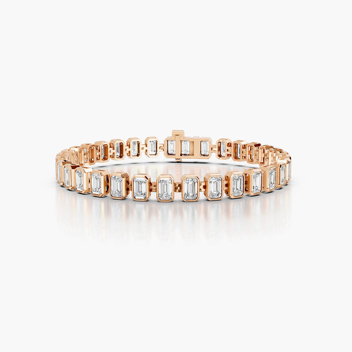 Verity Emerald Diamond Tennis Bracelet