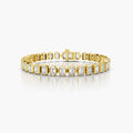 Verity Emerald Diamond Tennis Bracelet