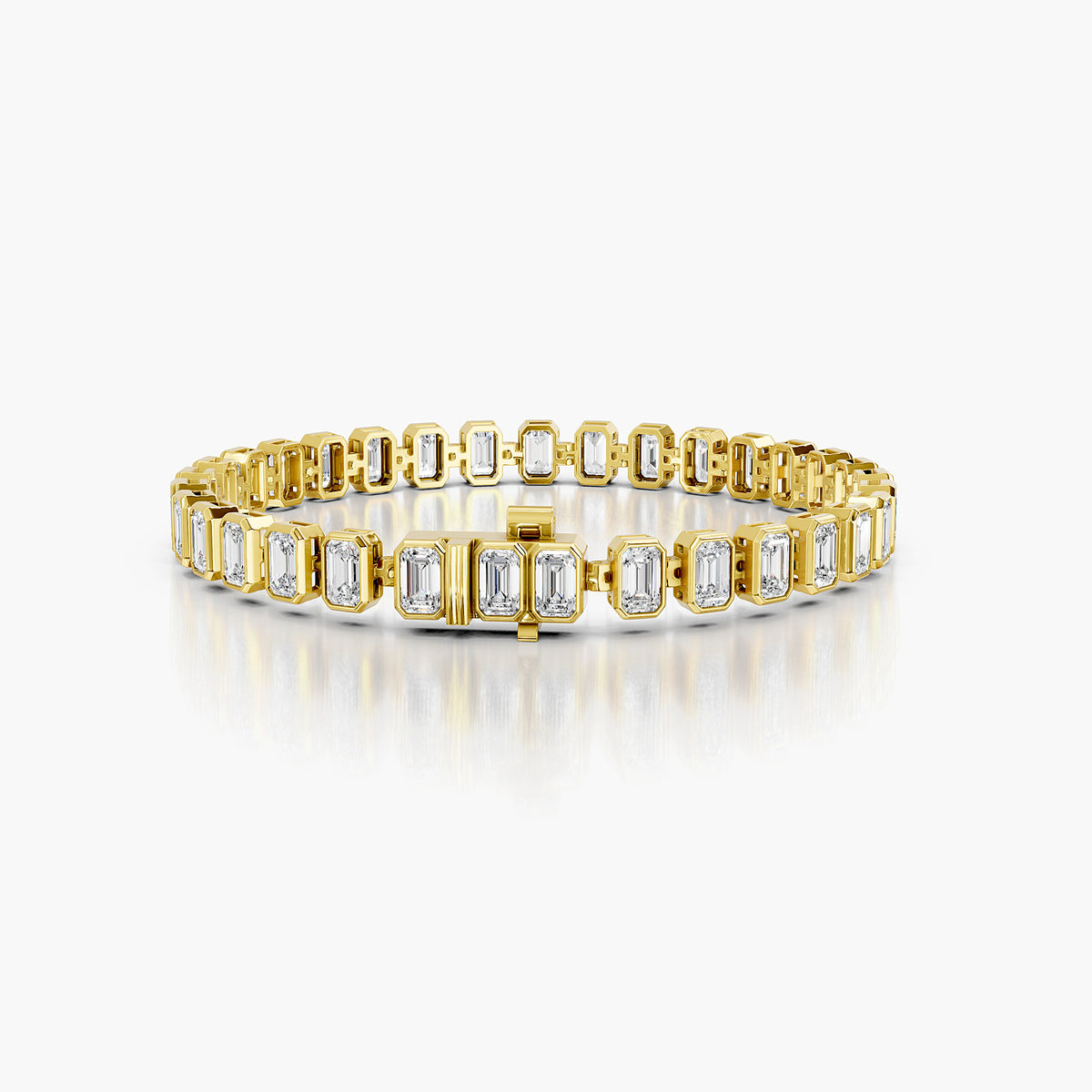 Verity Emerald Diamond Tennis Bracelet