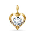 Amity Heart Diamond Pendant