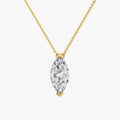 Marquise Chevron Pendant