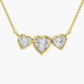 Heartline Trio Necklace