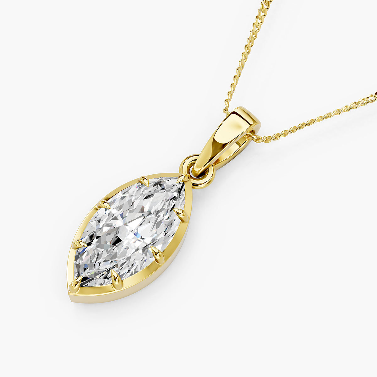 Timeless Marquise  Pendant