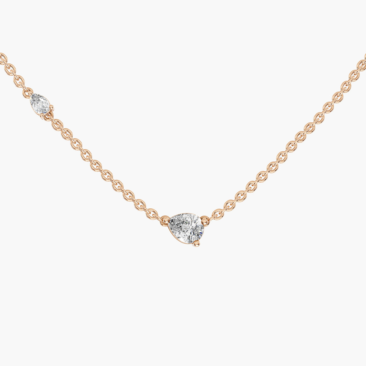 Marlowe Diamond Station Necklace