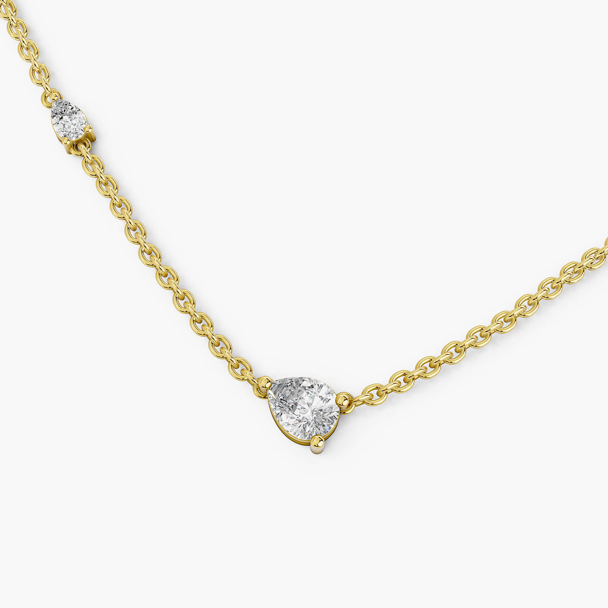 Marlowe Diamond Station Necklace