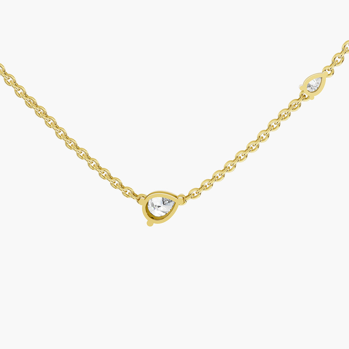 Marlowe Diamond Station Necklace
