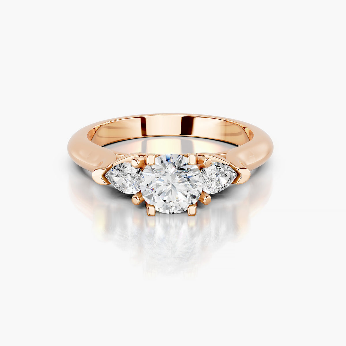Harrington Three-Stone Ring