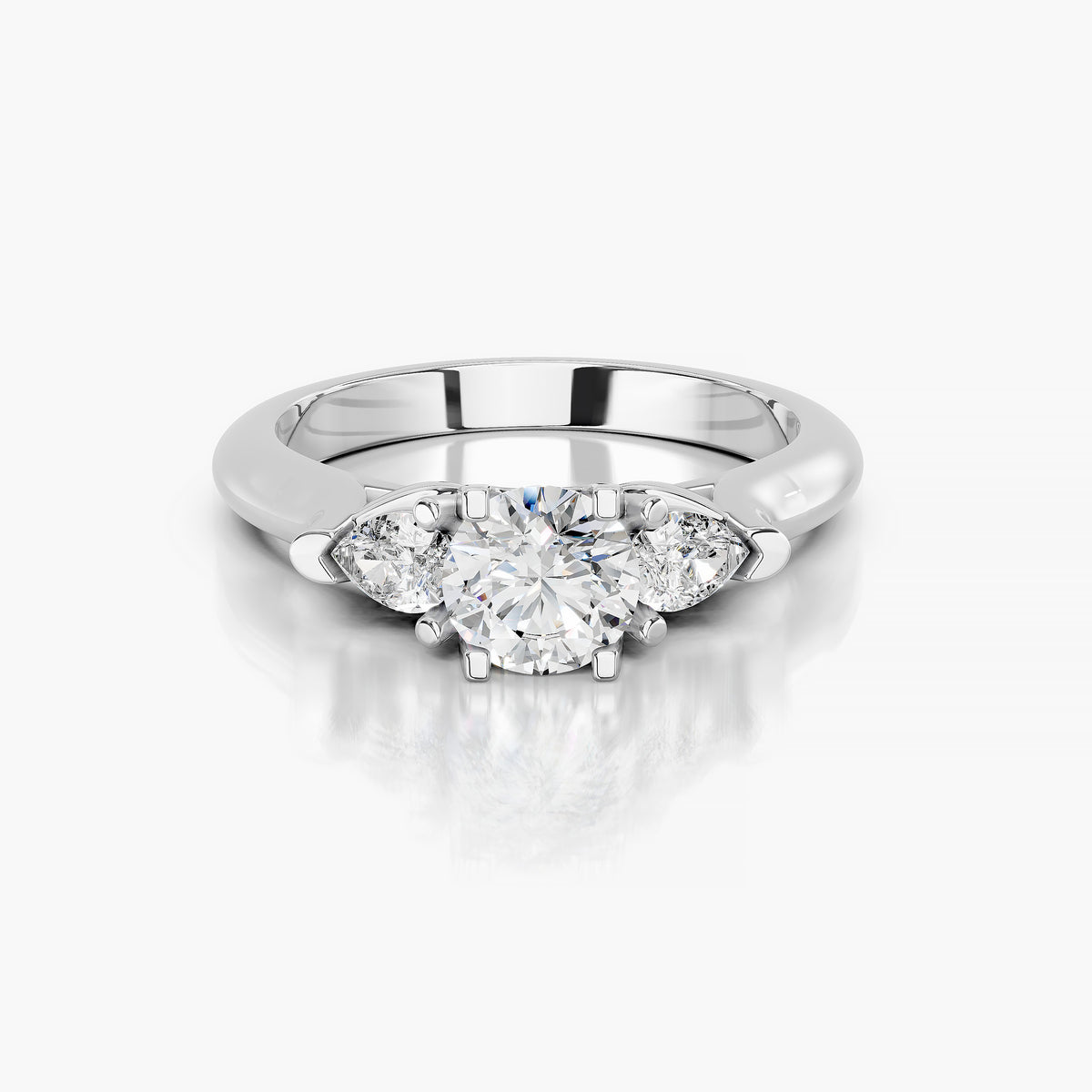 Harrington Three-Stone Ring