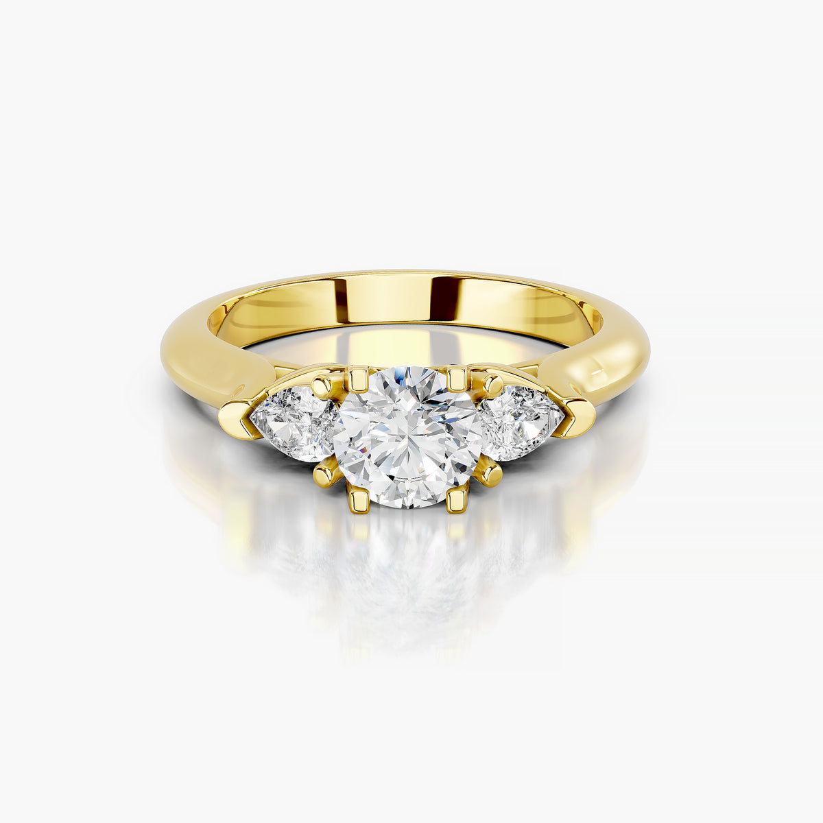Harrington Three-Stone Ring