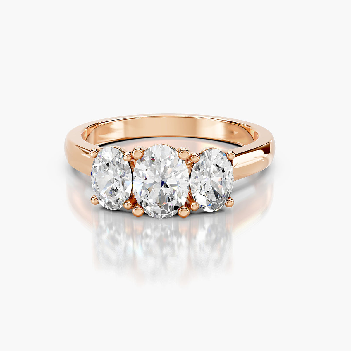 Amarielle Oval Trilogy Ring