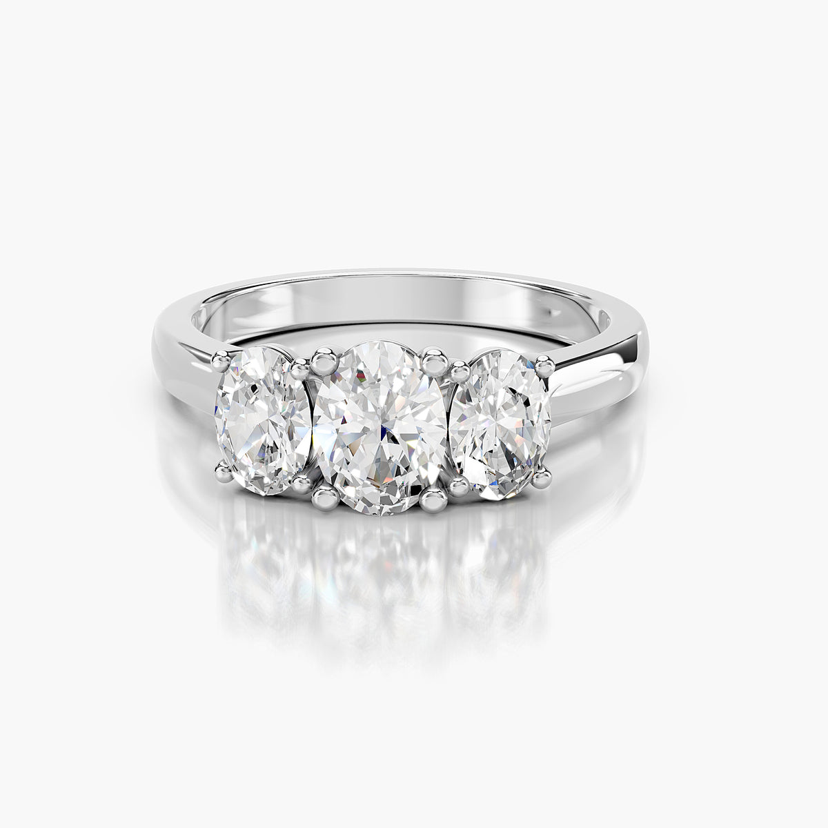 Amarielle Oval Trilogy Ring
