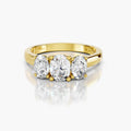 Amarielle Oval Trilogy Ring