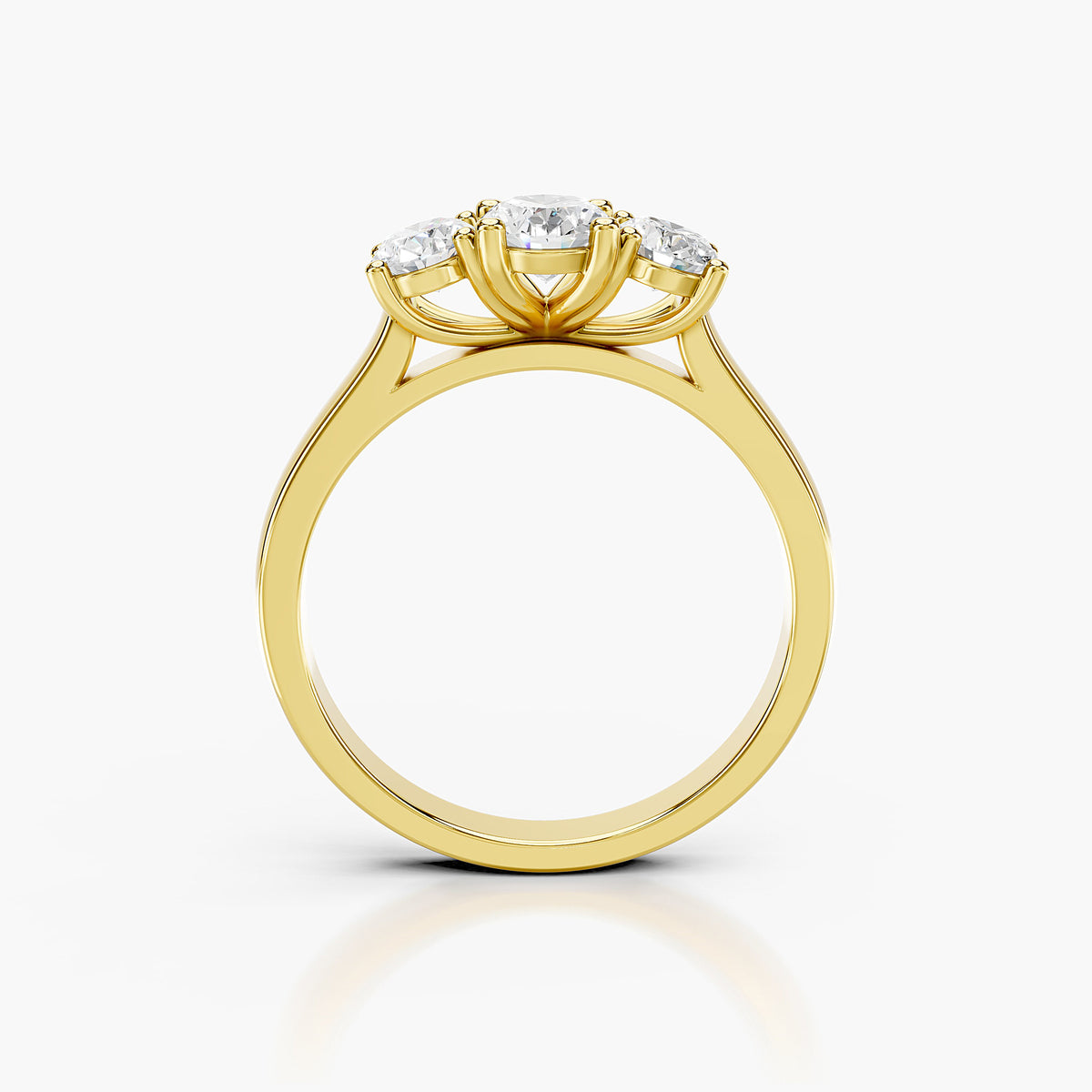 Amarielle Oval Trilogy Ring