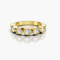 Cavelle Pear Eternity Band