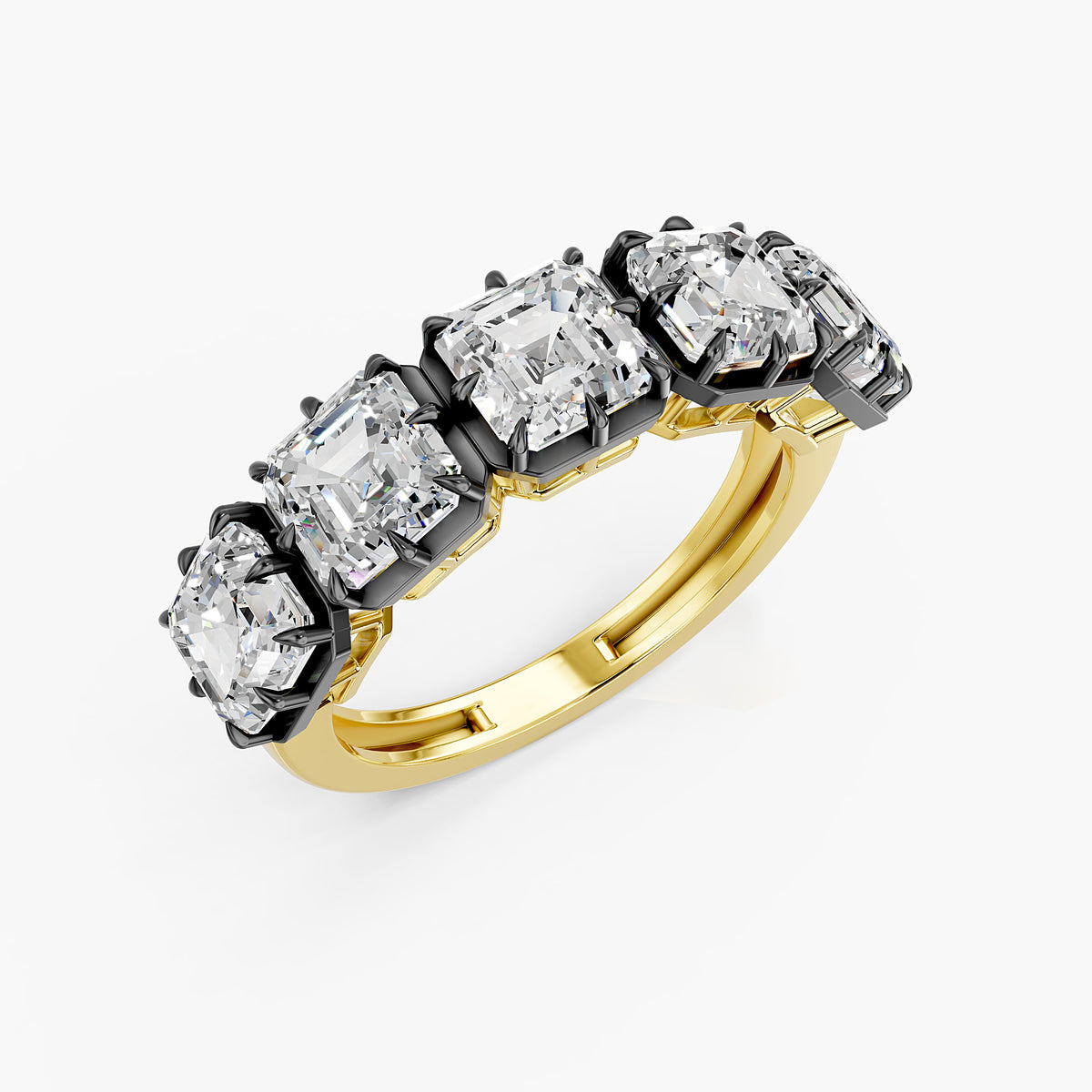 Shadowline Eternity Ring