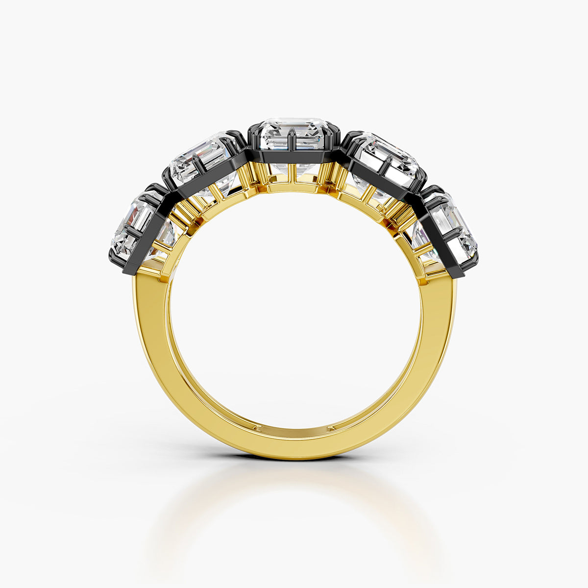 Shadowline Eternity Ring