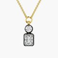 Elara Two-Stone Diamond Pendant