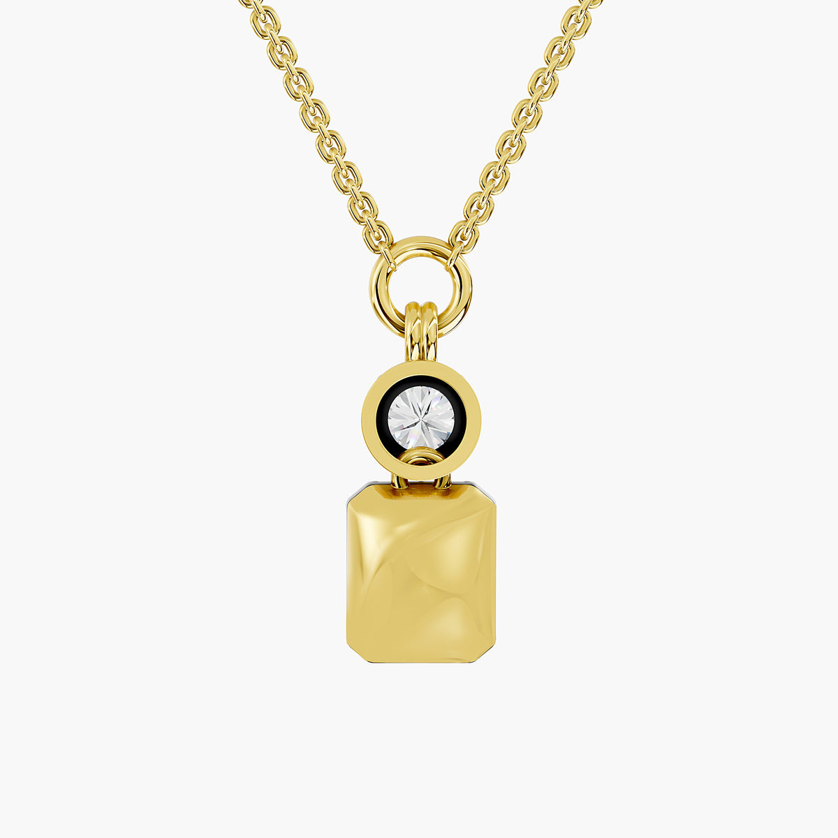 Elara Two-Stone Diamond Pendant