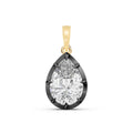 Pearlina Pear Diamond Pendant