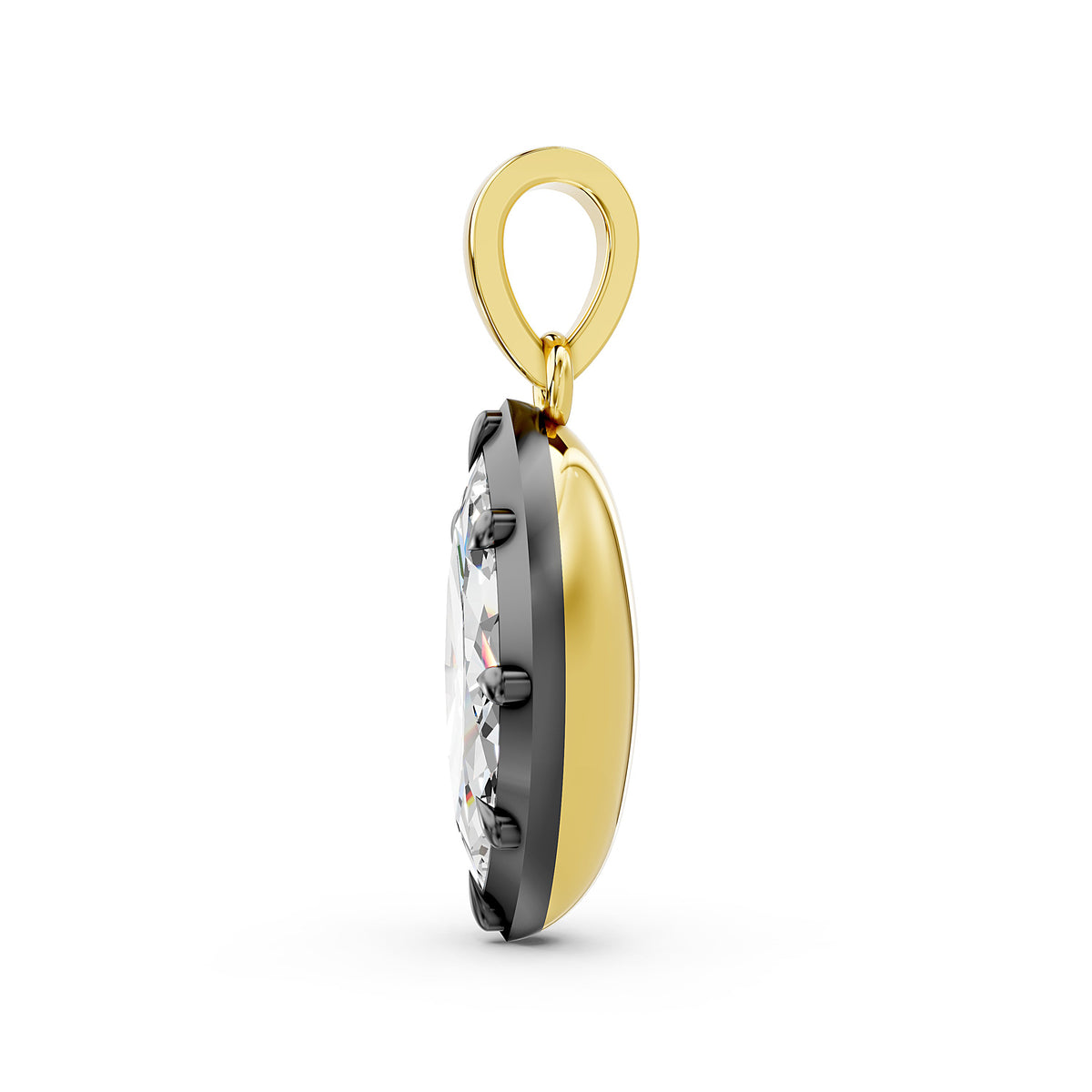 Estelle Marquise Diamond Pendant