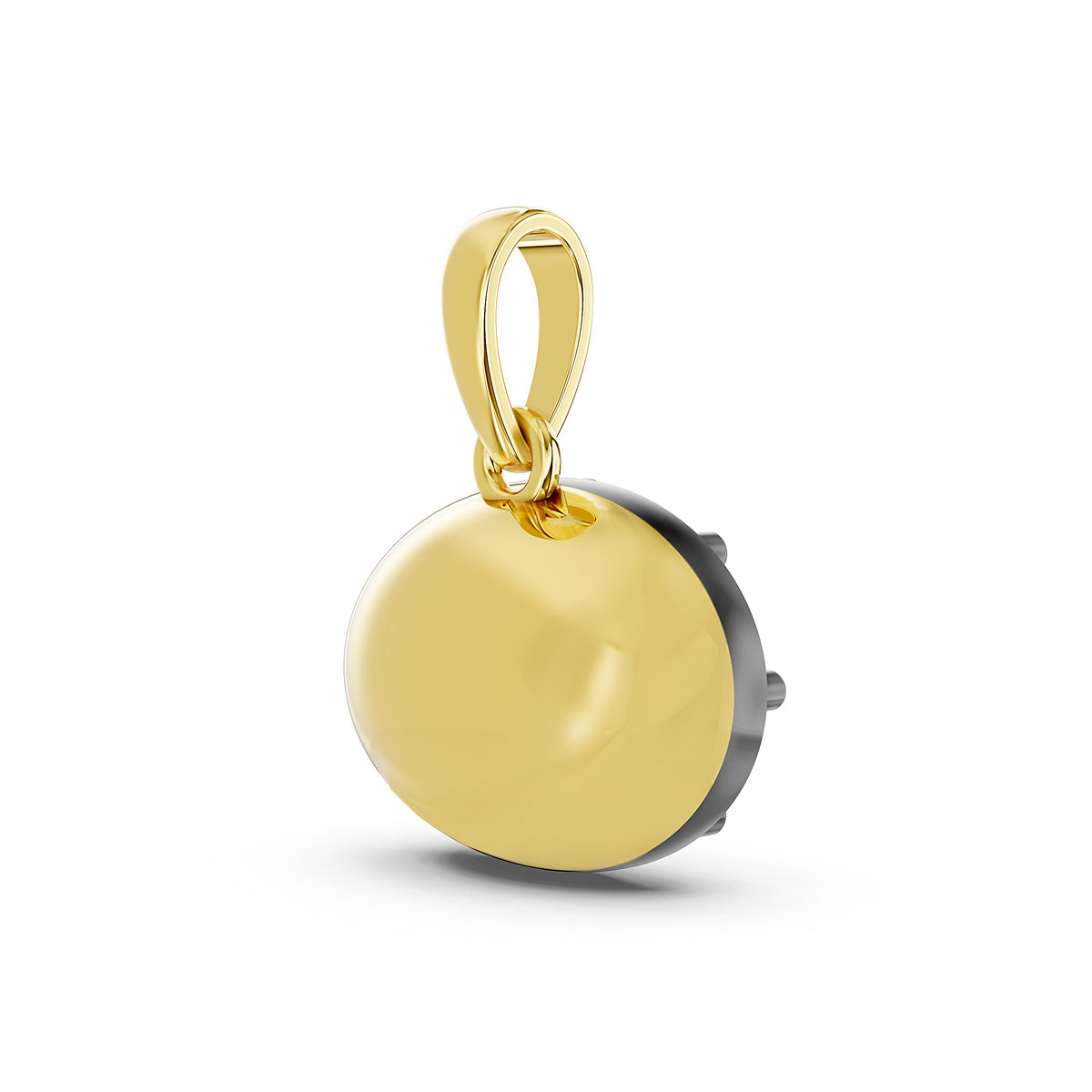 Ophelia East-West Oval Diamond Pendant