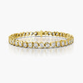 Elise Mixed-Cut Diamond Tennis Bracelet