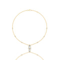 Westbury Pear Station Necklace