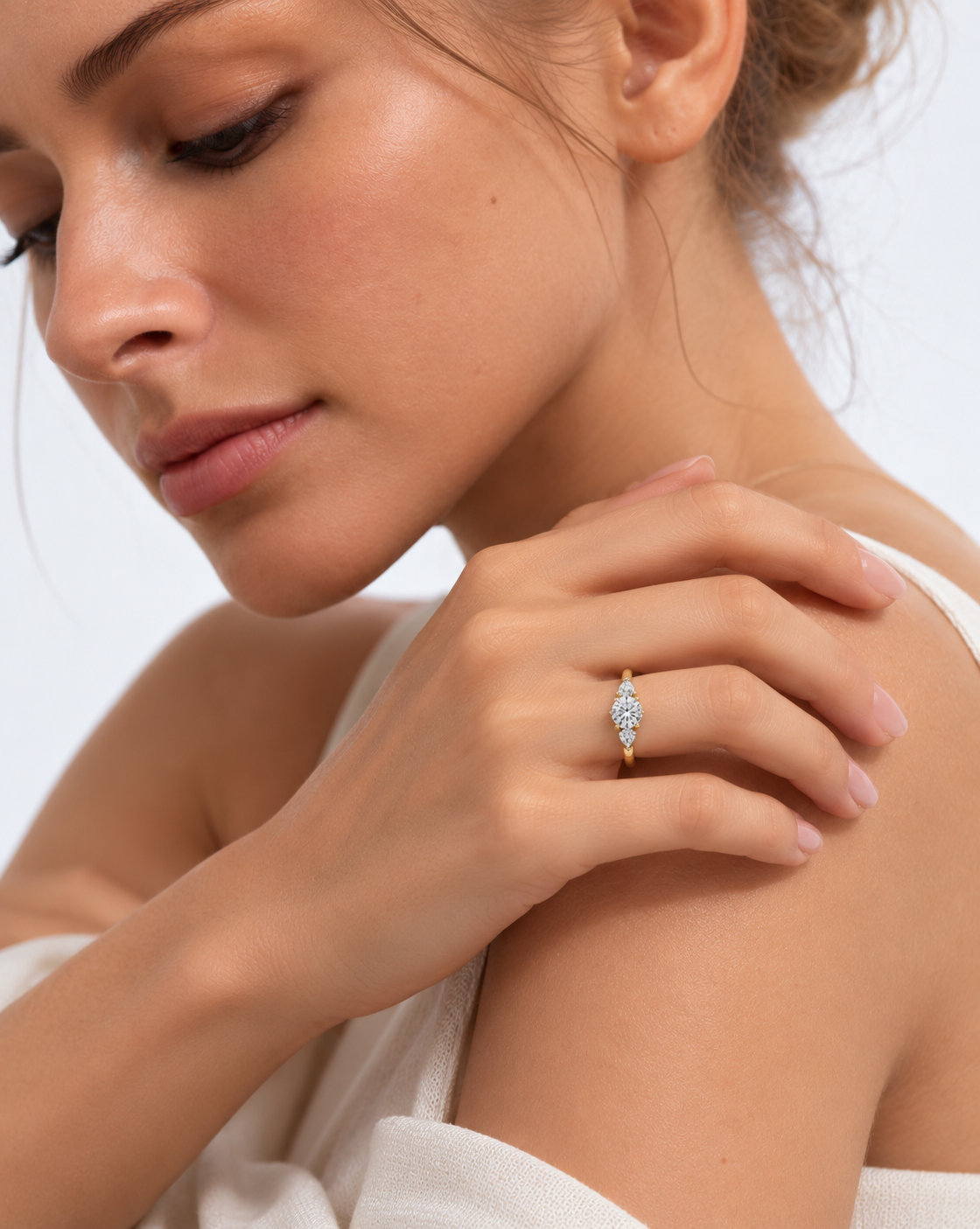 Harrington Three-Stone Ring